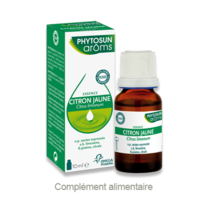 PHYTOSUNAROM CITRON JAUNE HE 10ML