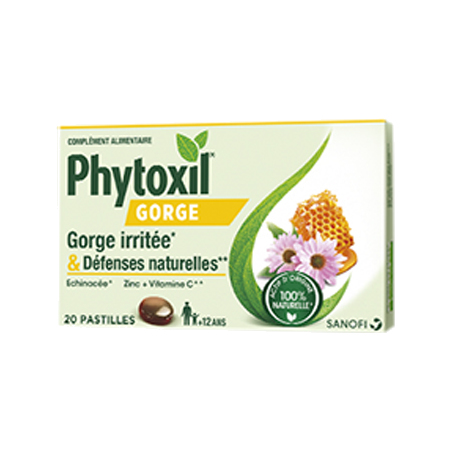 PHYTOXIL PASTILLE GORGE 20
