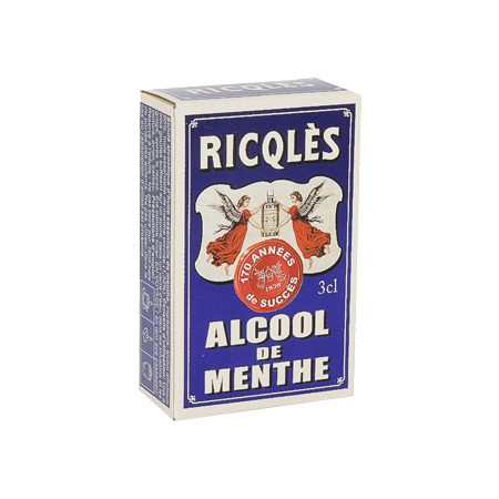 ALCOOL MENT RICQ POCH PLAT 30ML
