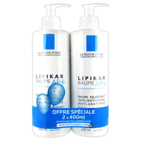 LIPIKAR BAUME AP+ 400ML X2