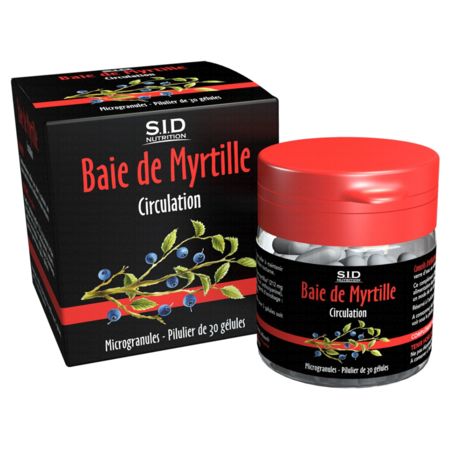 Sid Nutrition Phytoclassics Myrtille Baie Gelule 30