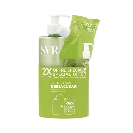 SVR SEBIACLEAR GEL MOUSS 400+RECH