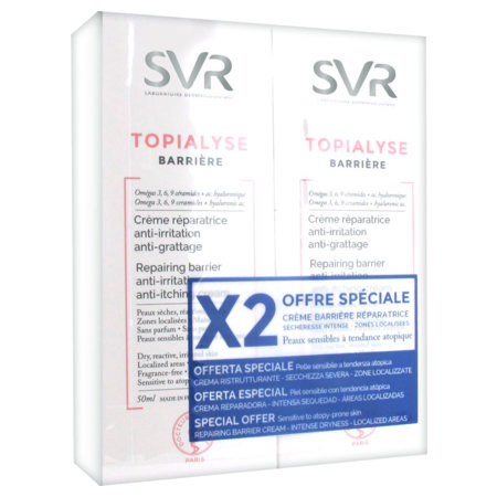 SVR TOPIALYSE CR BARRIERE 50ML X2