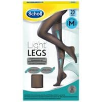 COLL SCHOLL LEGS 20 DEN NOIR L
