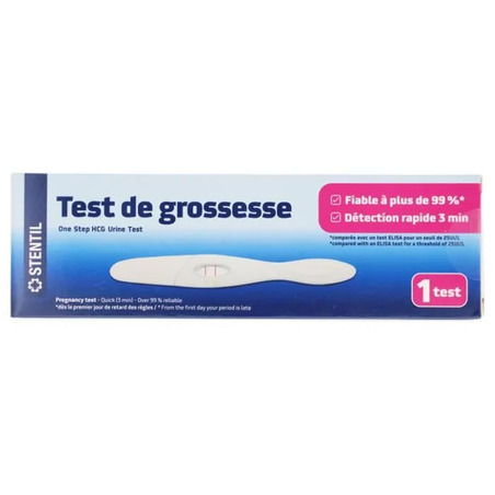 Stentil Test Grossesse