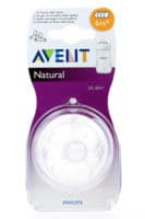 TETINE AVENT NATUR DEBIT RAP/4 X2