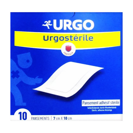 URGO STERILE PANS 7CMX10CM 10