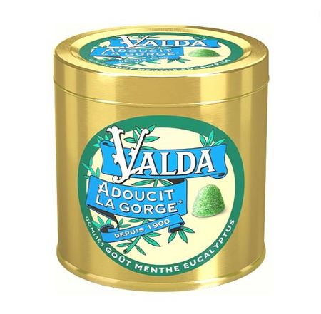 VALDA GOM MENT/EUCAL SUCRE 160G