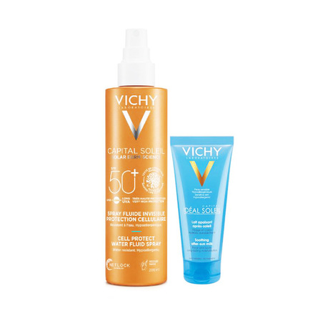 CAPITAL SOL SPR SPF50+ 200ML+LAIT