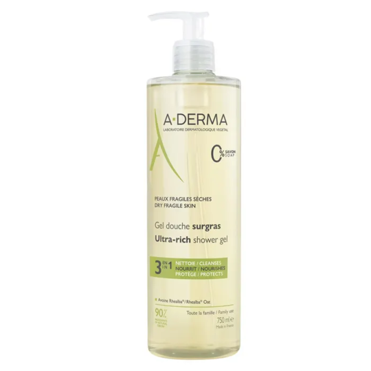 A-DERMA GEL DCH SURGRAS 750ML