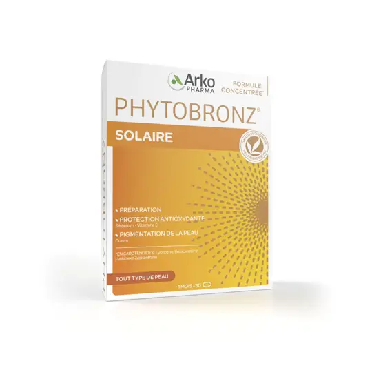 PHYTOBRONZ PREPAR SOL CAPS 60