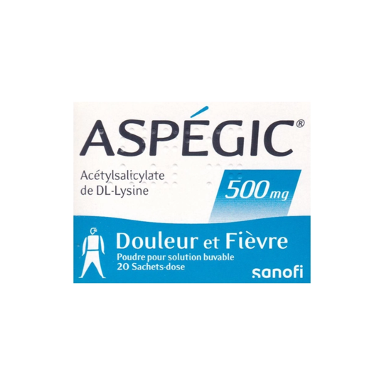 ASPEGIC 500MG SACHET 20