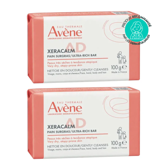 XERACALM AD PAIN NETTOYANT 100GX2