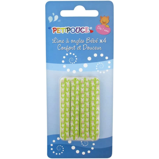 PETIPOUCE LIME ONGLE BB X4