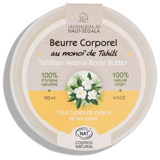 Laboratoire Du Haut-segala Beurre Corporel Monoi De Tahiti Biologique 120ml