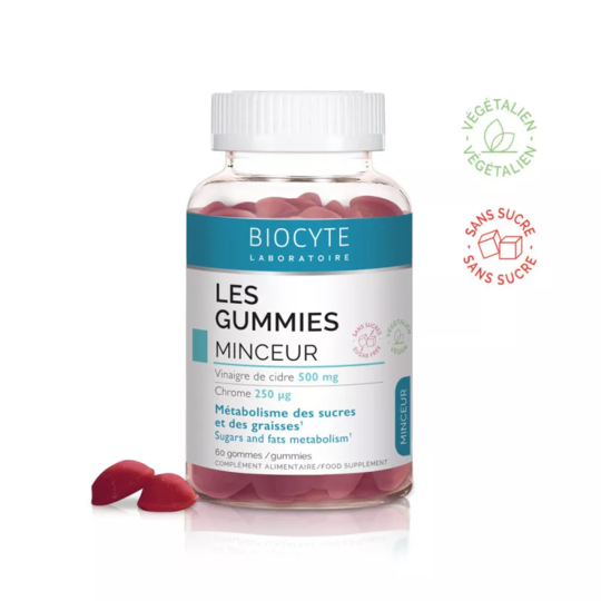 BIOCYTE LES GUMMIES MINCEUR 60