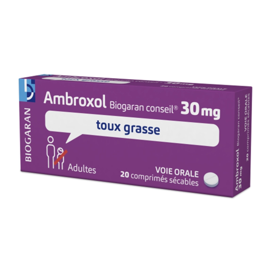 AMBROXOL 30MG BIOG CONS CPR SEC 20