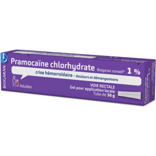 PRAMOCAINE CHLOR 1% BGR GEL TUB30G