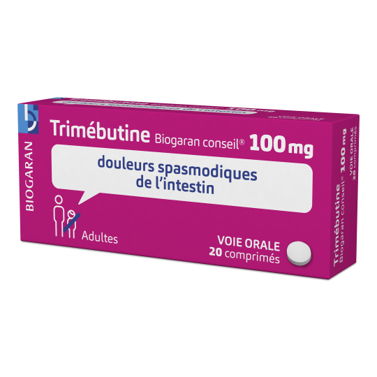 TRIMEBUTINE 100MG BIOG CONS CPR 20