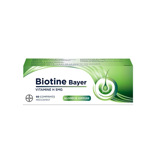 BIOTINE BAYER 5MG CPR 60