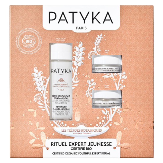 Patyka Serum Repulpant Fondamental 30ml + Creme Remodelante Riche 10ml Offert + Masque Lift 10ml Off