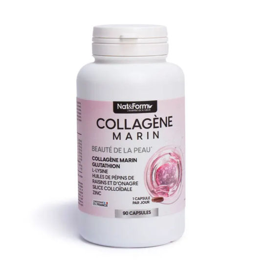 NAT&FORM COLLAGENE MARIN CAPS 90