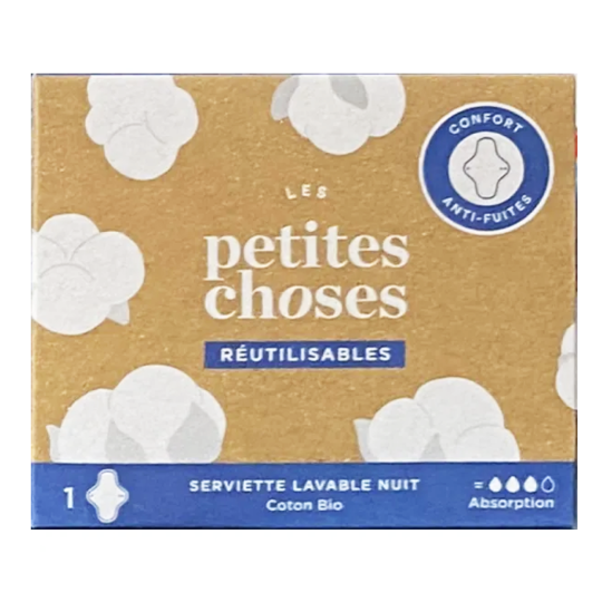 PETITE CHOSE SERV LAVABLE NUIT BIO