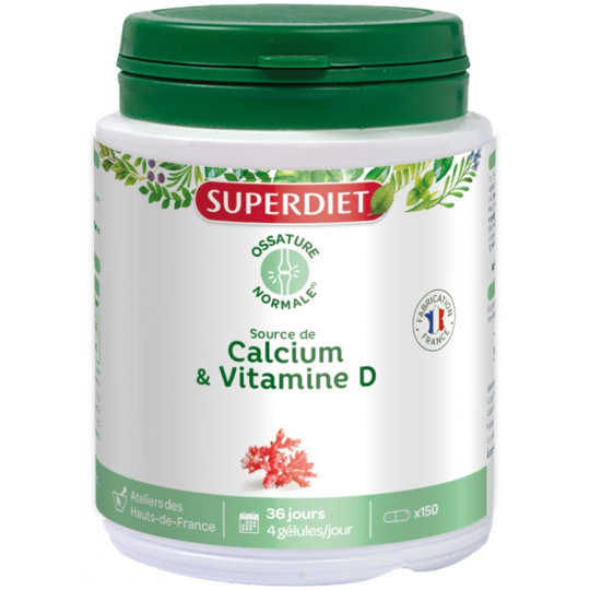 SUPERDIET CALC VIT D GEL150