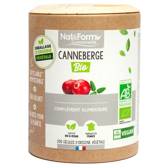 NAT&FORM ECO CANNEBER BIO GELU 200