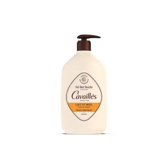 CAVAILLES BAIN DCH LAIT MIEL 1L
