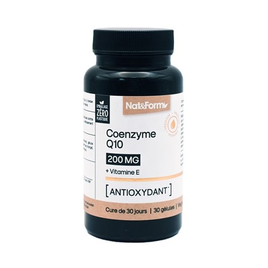 NAT&FORM COENZYME Q10 GELUL 30