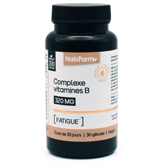 NAT&FORM COMPLEX VIT B GELUL30