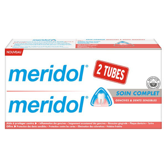 MERIDOL DENT SOIN COMP SENS 75MLX2