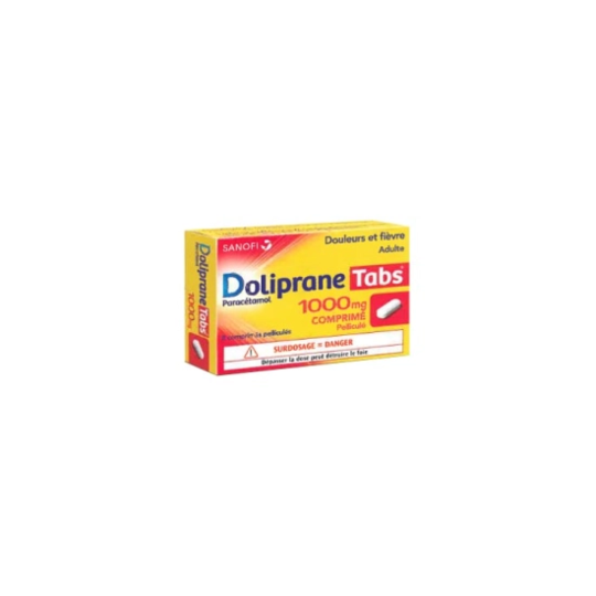 DOLIPRANETABS 1 000 MG CPR 8