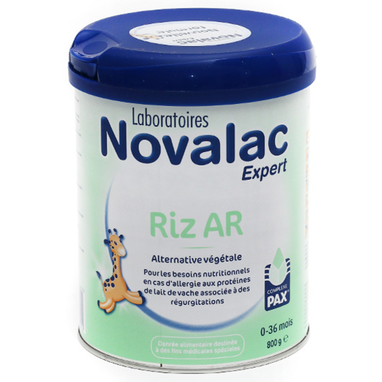 NOVALAC EXP RIZ AR 0-36M LAIT 800G