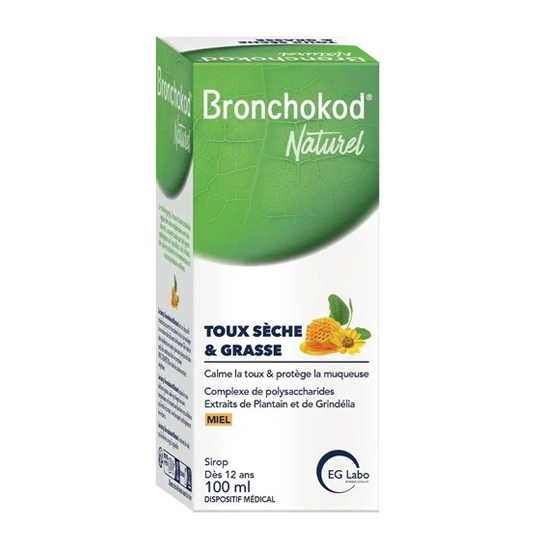 BRONCHOKOD NATUR TX S/G MIEL 120ML