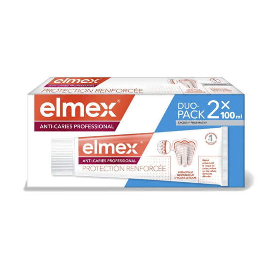 ELMEX DENT A/CARIE PRO 2X100ML