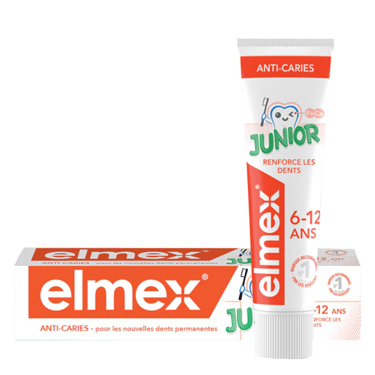 Elmex junior dentifrice menthe 7/12ans, 75 ml