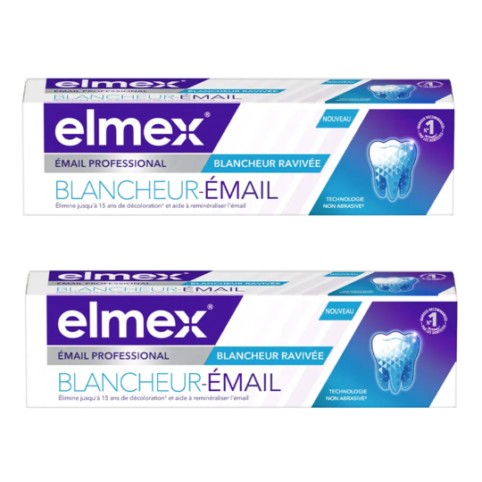 ELMEX DENT BLANCHEUR EMAIL 75MLX2