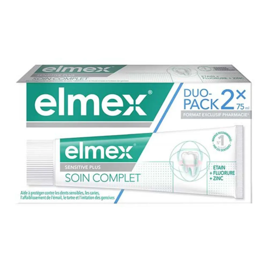 ELMEX DENT SENSIT COMPLET 75ML DUO