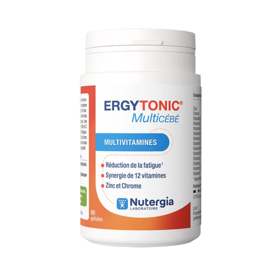 Nutergie Ergytonic Multicébé 90 gél