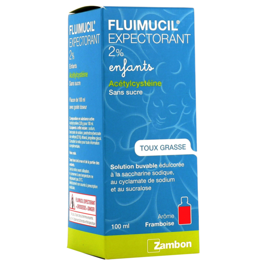 FLUIMUCIL EXP 2% ENF SOL S/S 100ML