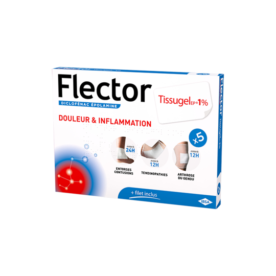 FLECTORTISSUGELEP 1% EMPLATRE 5