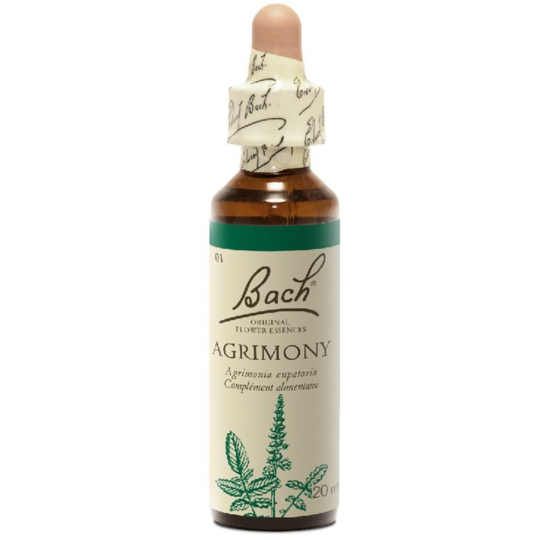 Fleurs de bach original fleur de bach agrimony n°1 - 20 ml