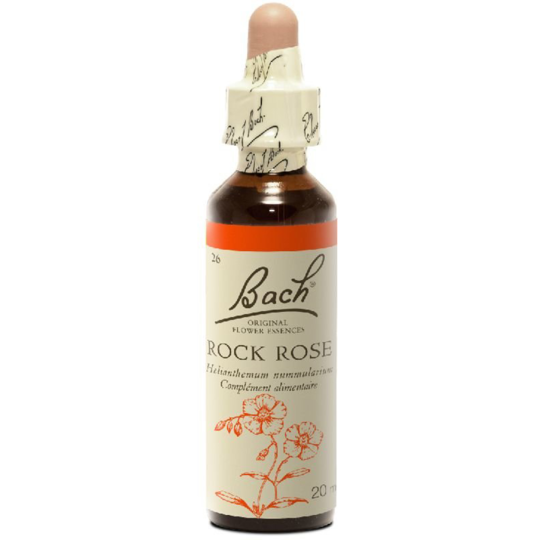 Fleurs de bach original fleur de bach rock rose n°26 - 20 ml