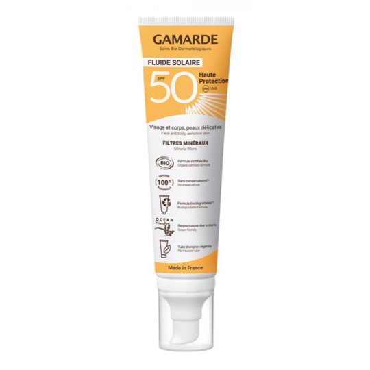 Gamarde Solaire Spf50 Creme Bio 100ml