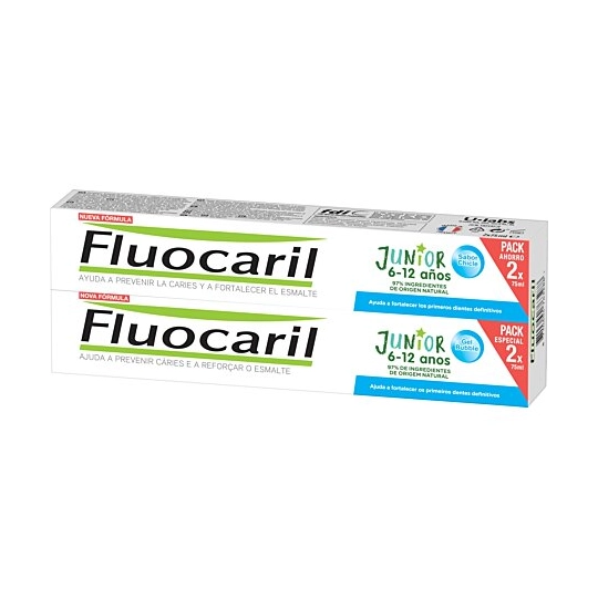 FLUOCARIL JUNIOR GEL BUBBLE 2X75ML