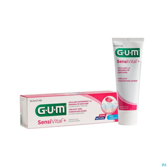 GUM DENT SENSIVITAL+ 75ML