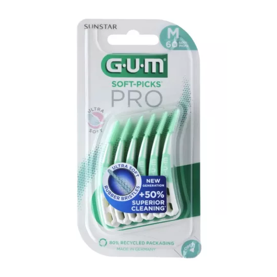 GUM SOFT-PICKS PRO MEDIUM 690 60