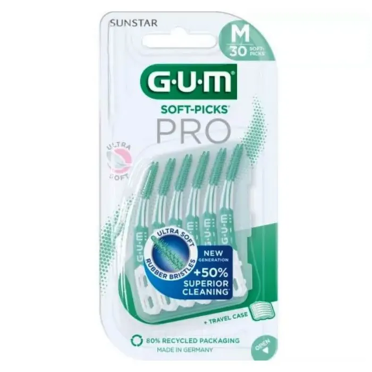 GUM SOFT-PICKS PRO MEDIUM 690 30